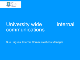 Internal communications (Powerpoint, 1.9MB)