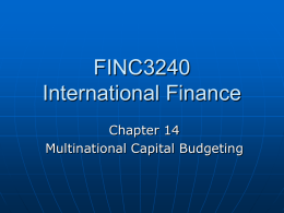 IFM_Ch14_multinational capital budgeting
