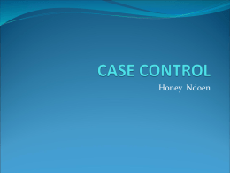 CASE CONTROL