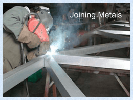 Joining Metals - Thurso High Technologies