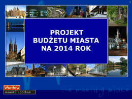 Ściągnij całą prezentację budżetu na rok 2014.