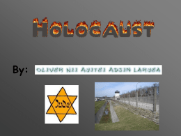 The Holocaust (from the Greek ὁλόκαυστος