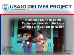 USAID | DELIVER PROJECT PowerPoint Presentation template (01