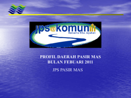 PASIR MAS_PROFIL_FEBRUARI_2011
