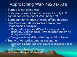 World War II powerpoint