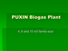 Puxin 4 to 6 to 10 cubic meter system construction presentation