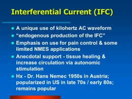 Interferential Current (IFC)