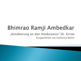 Bhimrao Ramji Ambedkar - RPI