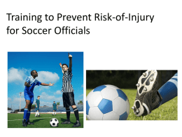 injury prevention presentation