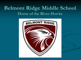 Belmont Ridge Middle School