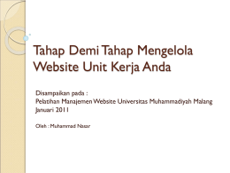 PPT - Infokom - Universitas Muhammadiyah Malang