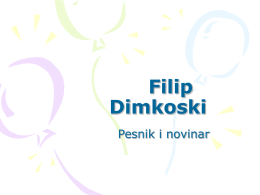 Filip Dimkoski - WordPress.com