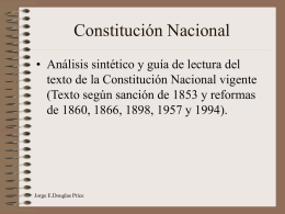 Constitución Nacional - del Poder Judicial de Rio Negro