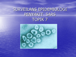 Surveilence Epidemiologi Pertemuan 7