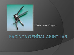 kadında genital akıntılar - Jinekolog Op. Dr.Kenan Ertopçu