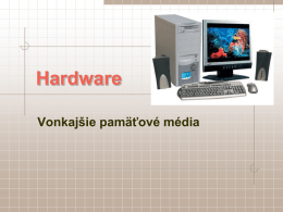 Hardware+Princíp práce počítača