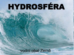 HYDROSFÉRA - DG a OA Kralupy nad Vltavou
