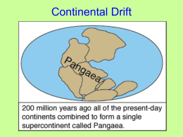 Plate Tectonics
