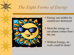 The 10 Forms of Energy