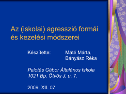 ppt - Palotás Gábor Általános Iskola