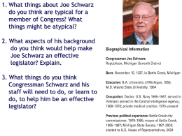 About Joe Schwarz