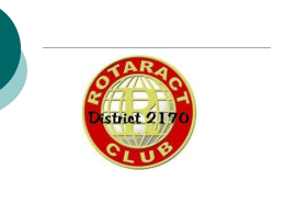 Datum - Rotaract D2170