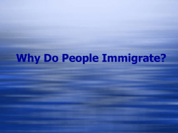 True Immigration Stories - Framingham Public Schools