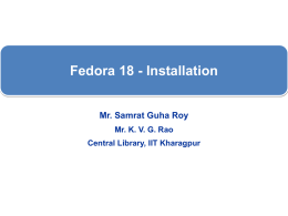 Fedora - Central Library, IIT Kharagpur