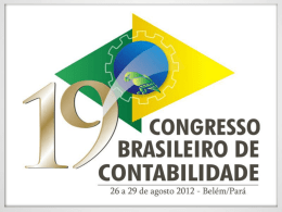 Alexandre Palermo Simões - 19º Congresso Brasileiro de