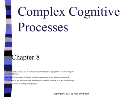 Lecture Ch8