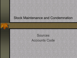 Stock Verification - ZIET MYSORE LIBRARY