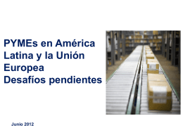 internacionalización de las PYMEs con América Latina