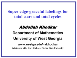 Super edge graceful labelings for total stars and total cycles