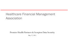 Key Account Sales Strategy - Healthcare Financial Management