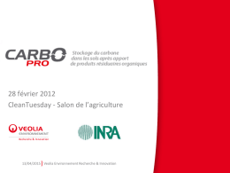 Cleantuesday Agriculture Veolia Carbo Pro