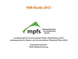 KIM-Studie 2012