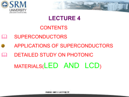 (a) type I superconductors and
