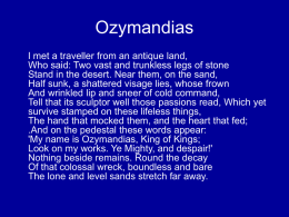 Ozymandias presentation