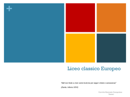 Liceo classico Europeo - Convitto Nazionale Canopoleno