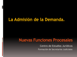 Diapositiva 1 - Centro de Estudios Jurídicos