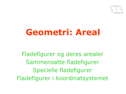 Geometri: Areal - Gentofte Ungdomsskole 10.A 2012-13