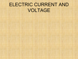 voltage - KCPE-KCSE