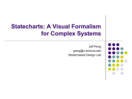 Statecharts: A Visual Formalism for Complex Systems