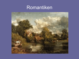 Romantiken - Textalk Webnews