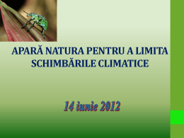 PPT - Changing with the climate