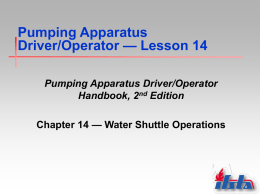 Lesson 14 - Timberline Fire Protection District