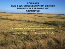 Louisiana - National Association of Conservation Districts