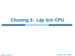 Lập lịch CPU - ndtien-practice-c