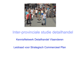Strategisch commercieel plan - presentatie provincie [PPT, 14 blz, 1