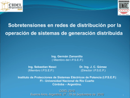 Diapositiva 1 - cidel argentina 2010